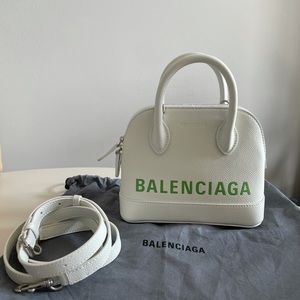 Balenciaga Ville XXS AJ White Tote Bag